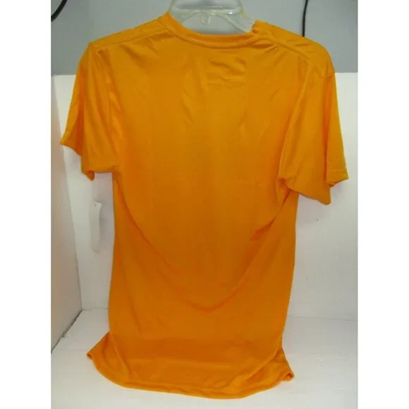 Men's Adidas Short Sleeve T-Shirt  Orange/Rust Size Small New!!! - Picture 2 of 2